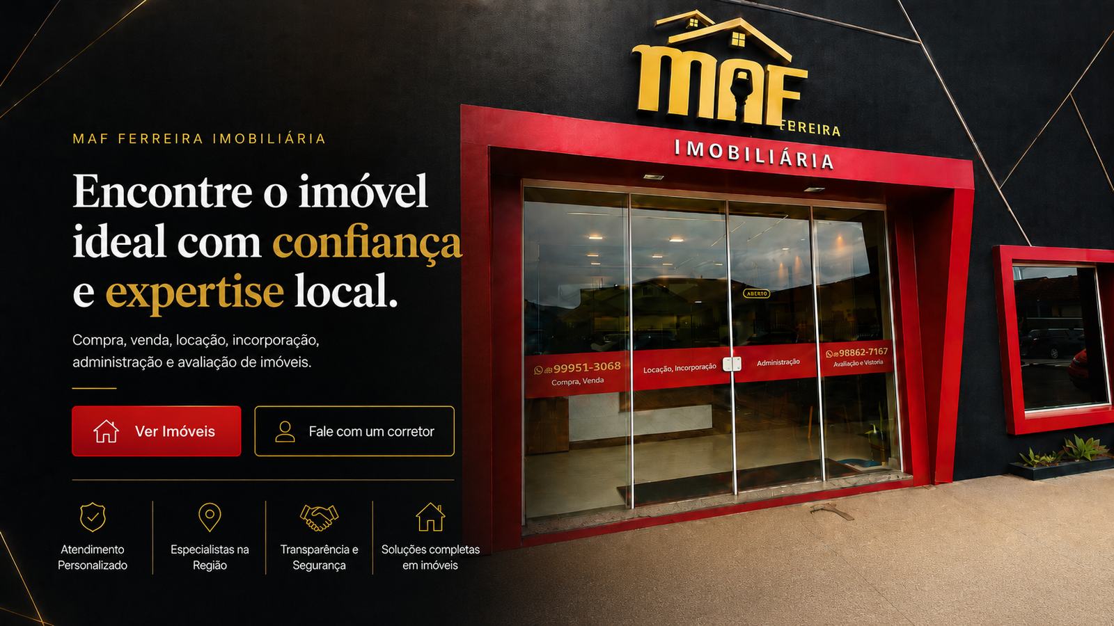MAF Ferreira Imobiliária - encontre o imóvel ideal com confiança e expertise local